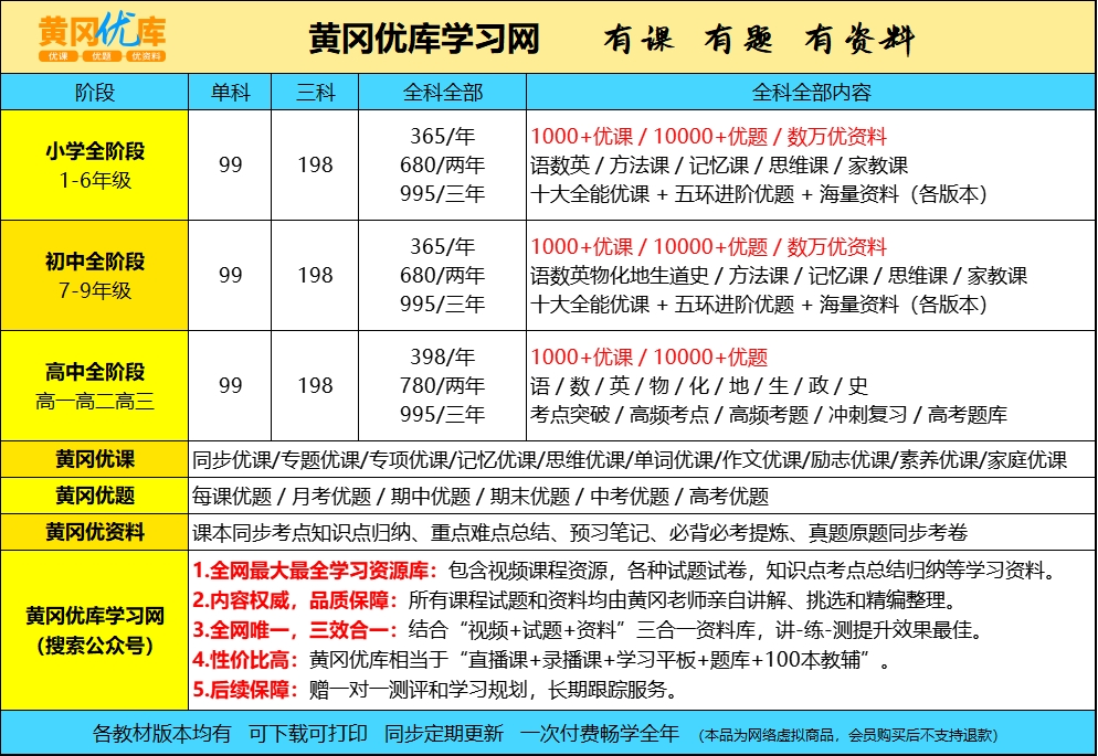天门黄冈优课